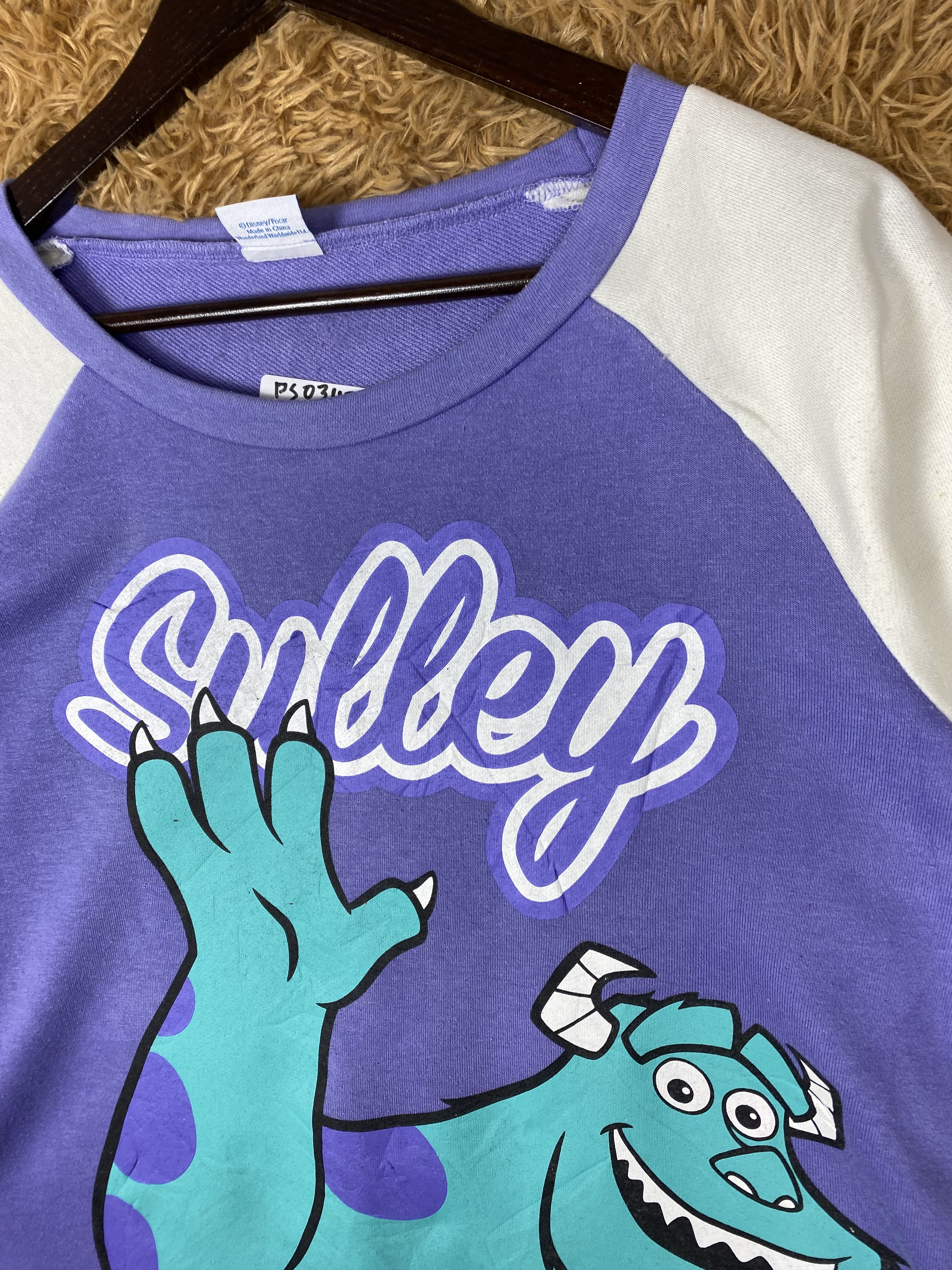 Disney Vintage Disney X Monsters Inc University Sweatshirts PS0343 Size US M / EU 48-50 / 2 - 3 Thumbnail