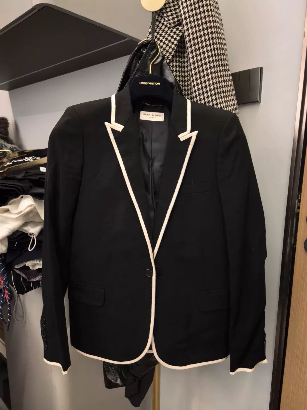 Saint Laurent Paris Saint Laurent YSL Wool Blazer Size XS / US 0-2 / IT 36-38 - 1 Thumbnail