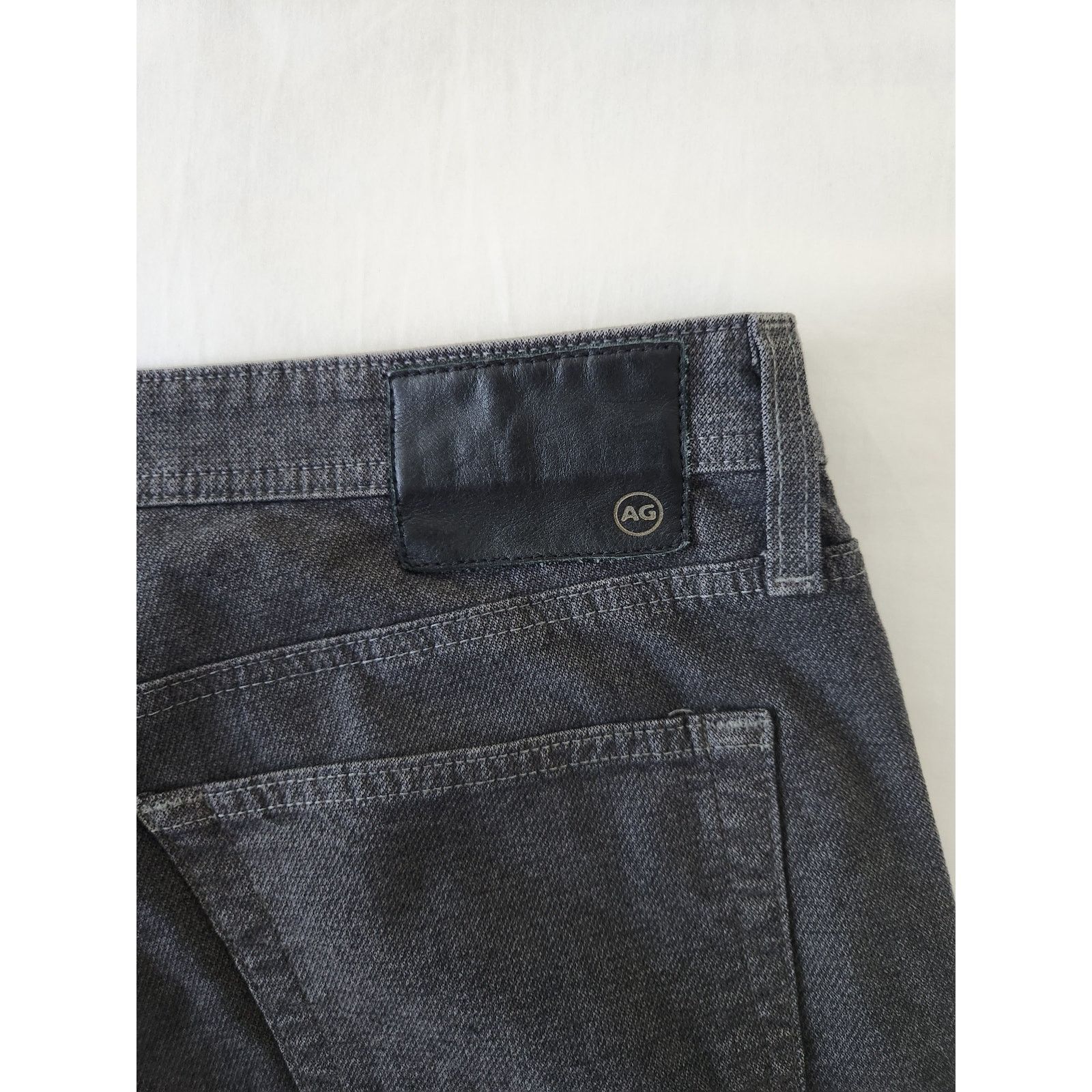 AG Adriano Goldschmied AG Adriano Goldschmied Everett Slim Straight Jeans Men Gray Size US 34 / EU 50 - 9 Thumbnail