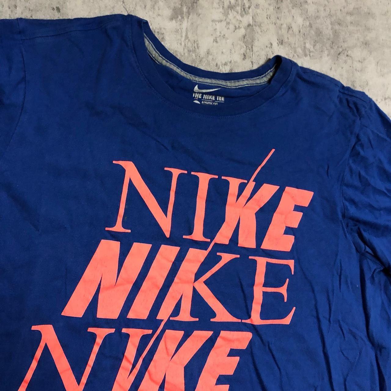 Nike Blue and orange Nike tee #NikeTee Size US L / EU 52-54 / 3 - 2 Thumbnail