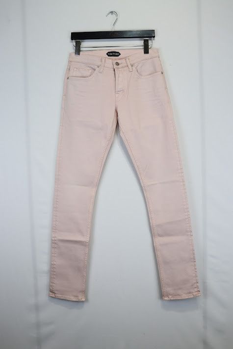 Tom Ford o1rshd1 Denim Pants in Light Pink Size US 30 / EU 46 - 1 Thumbnail