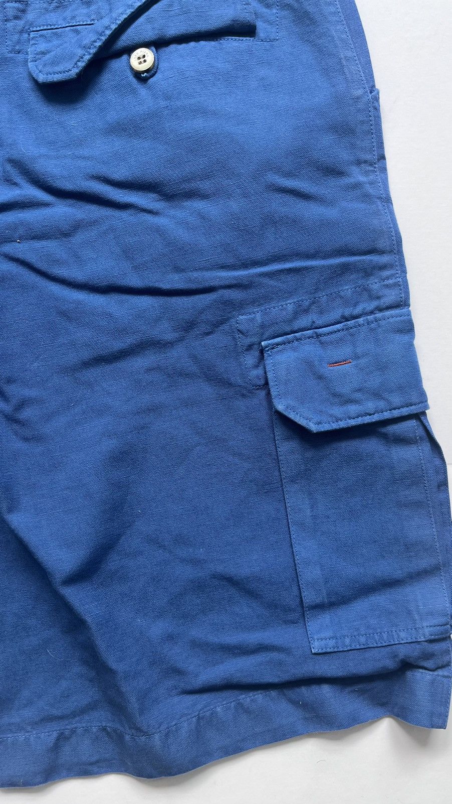 Loro Piana Loro Piana Cotton Mens Blue Shorts Size US 44 / EU 60 - 7 Thumbnail