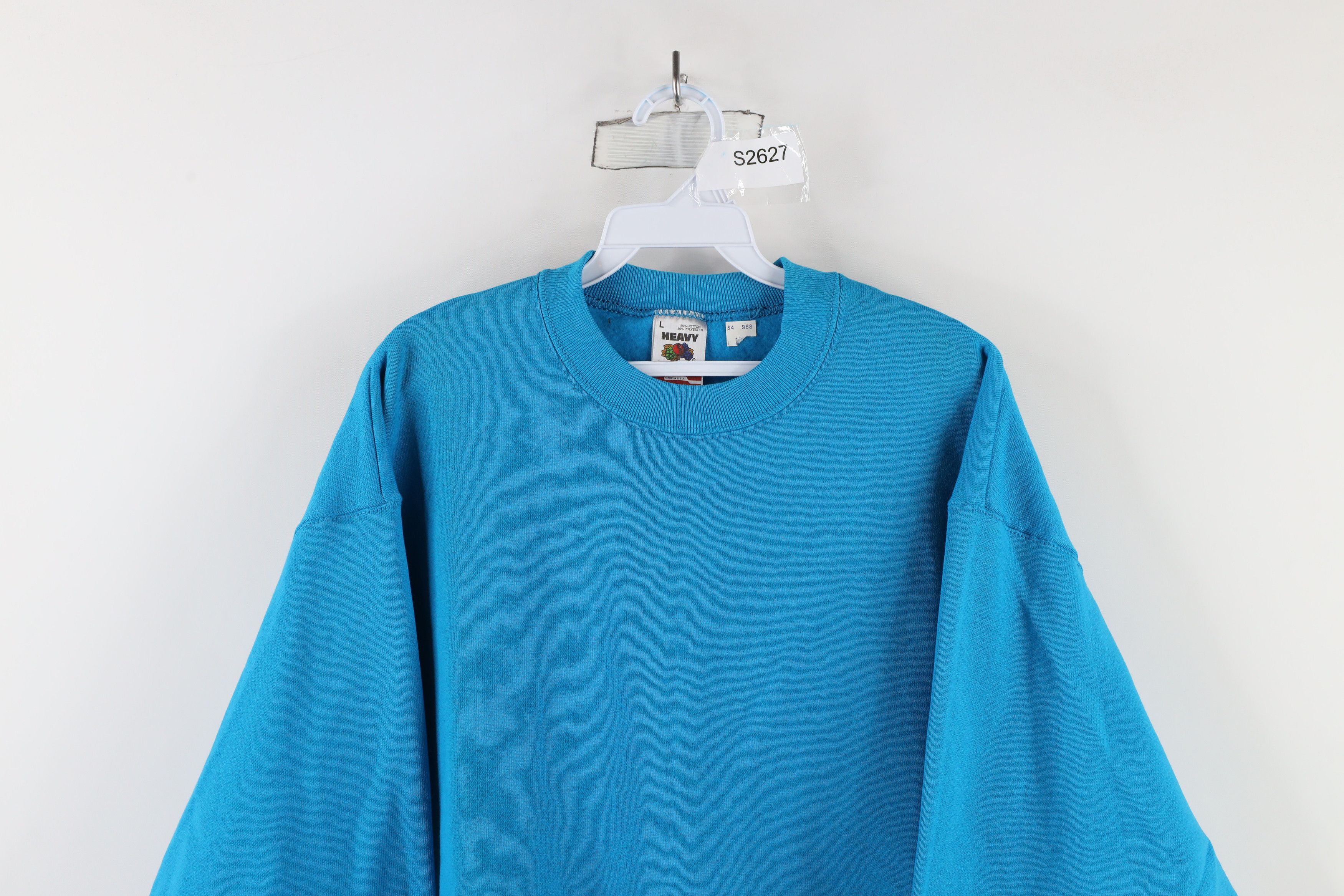 Vintage Deadstock Vintage 90s Streetwear Heavyweight Sweatshirt USA Size US L / EU 52-54 / 3 - 2 Thumbnail