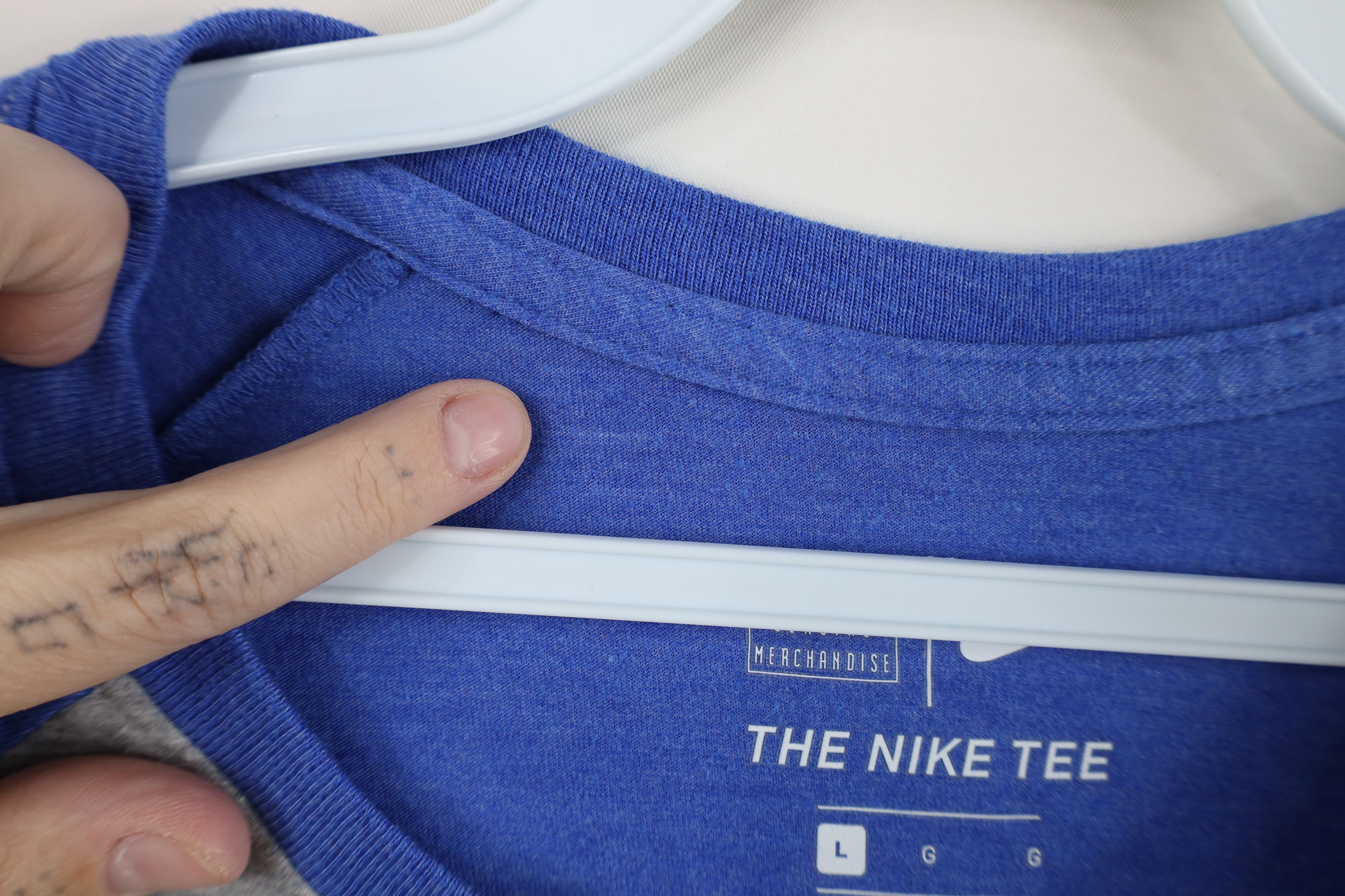 Nike Nike Milwaukee Brewers Baseball 3/4 Sleeve Raglan T-Shirt Size US L / EU 52-54 / 3 - 9 Thumbnail