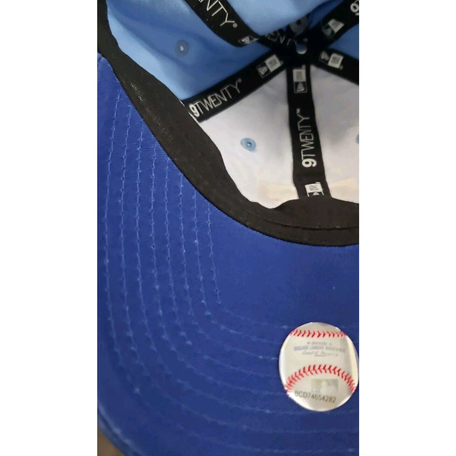 New Era Texas Rangers Hat Cap Strap Back Dad Strap Blue 920 New Era Size ONE SIZE - 7 Thumbnail