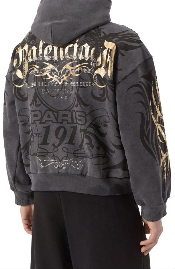 Balenciaga Balenciaga Tacky Gold Zip up | Grailed