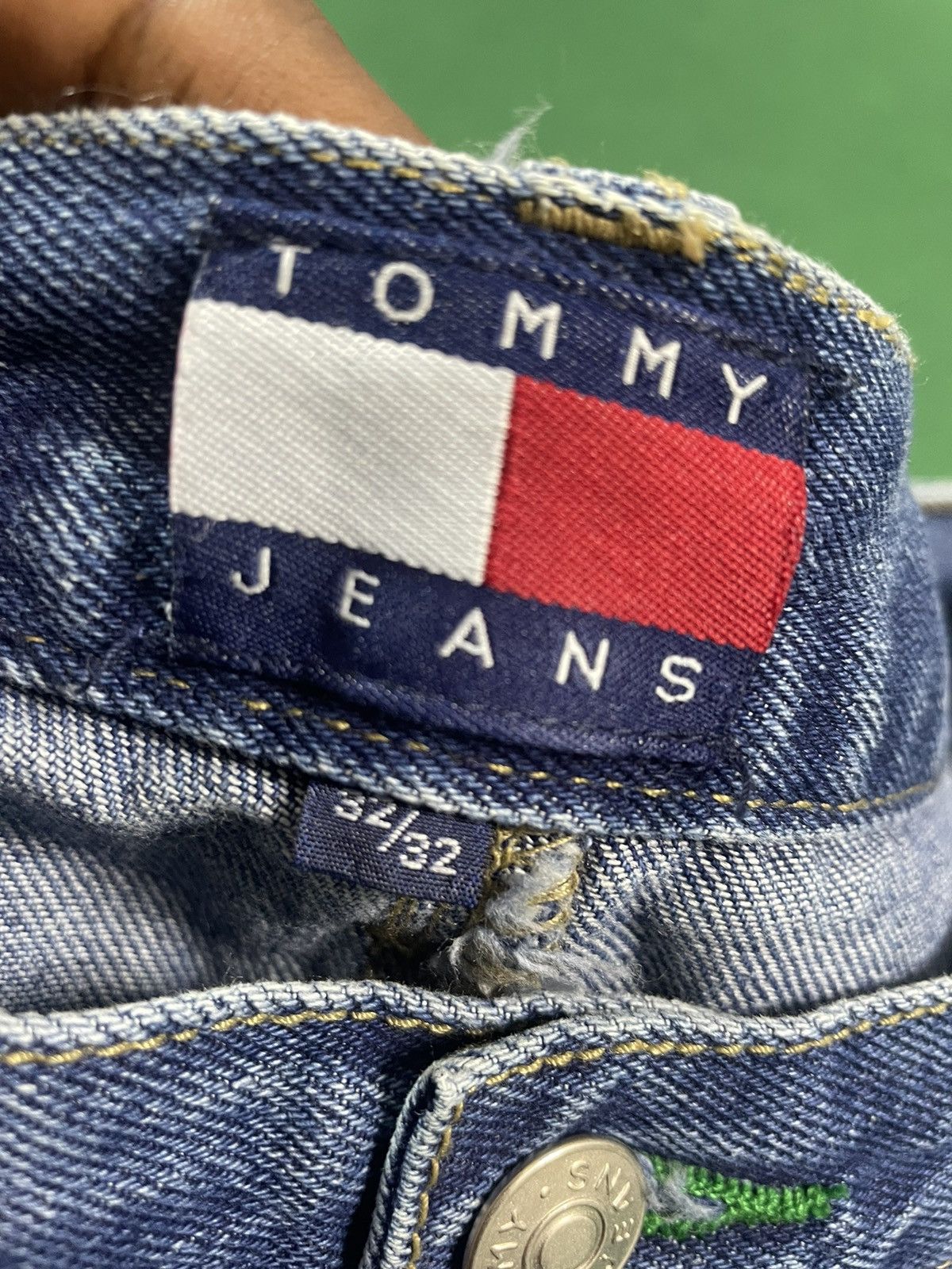 Tommy Jeans Vintage Tommy Jeans Wide Leg Size US 31 - 9 Thumbnail