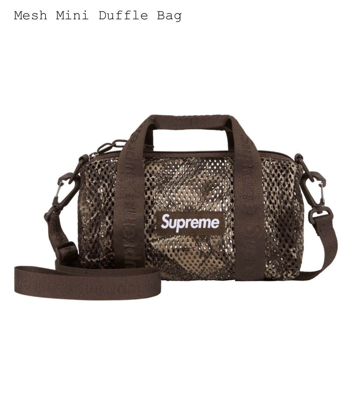 Supreme Mini Duffle Bag | Grailed