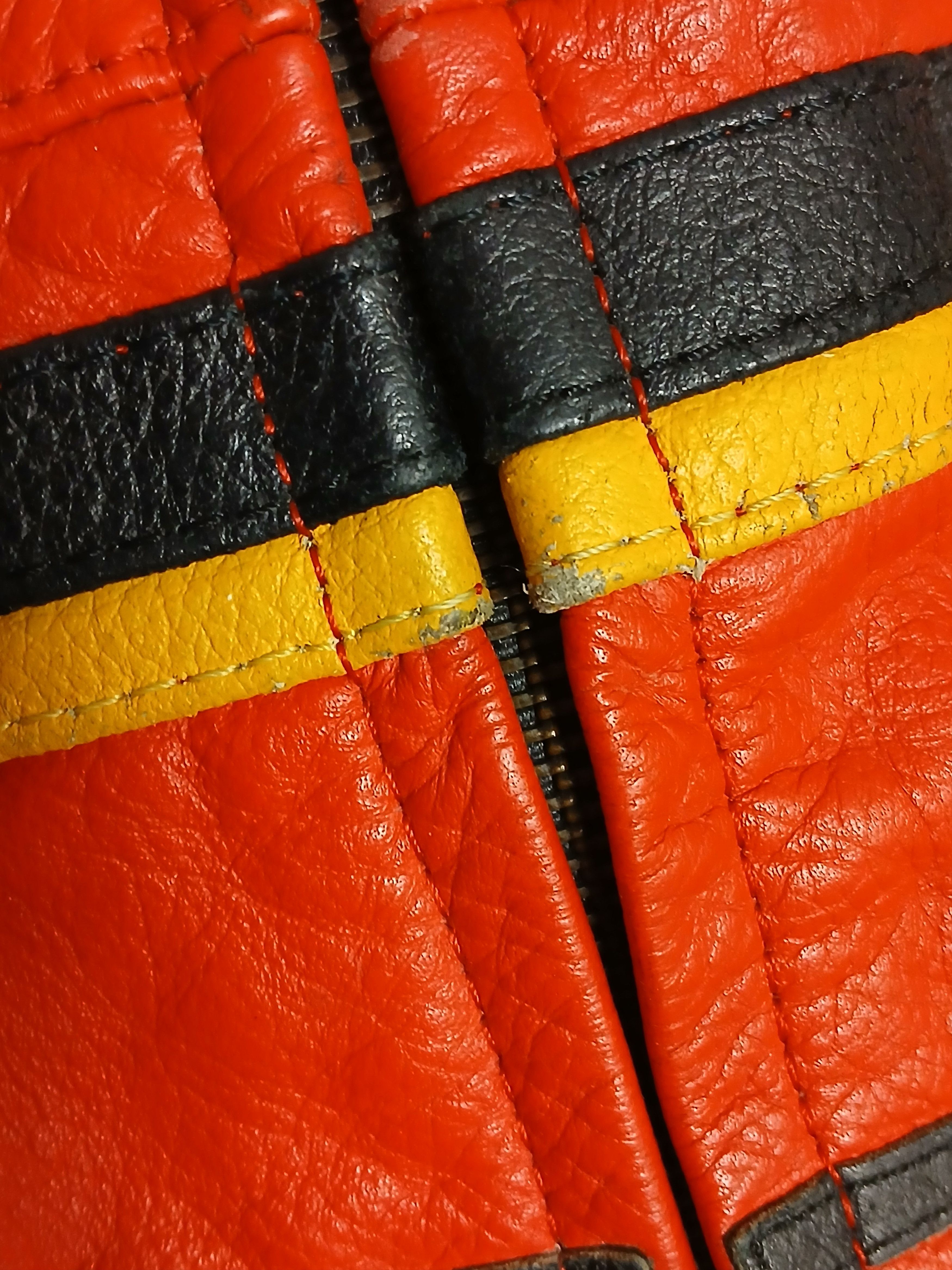 Ferrari F1 Racing Kids Leather Jacket
