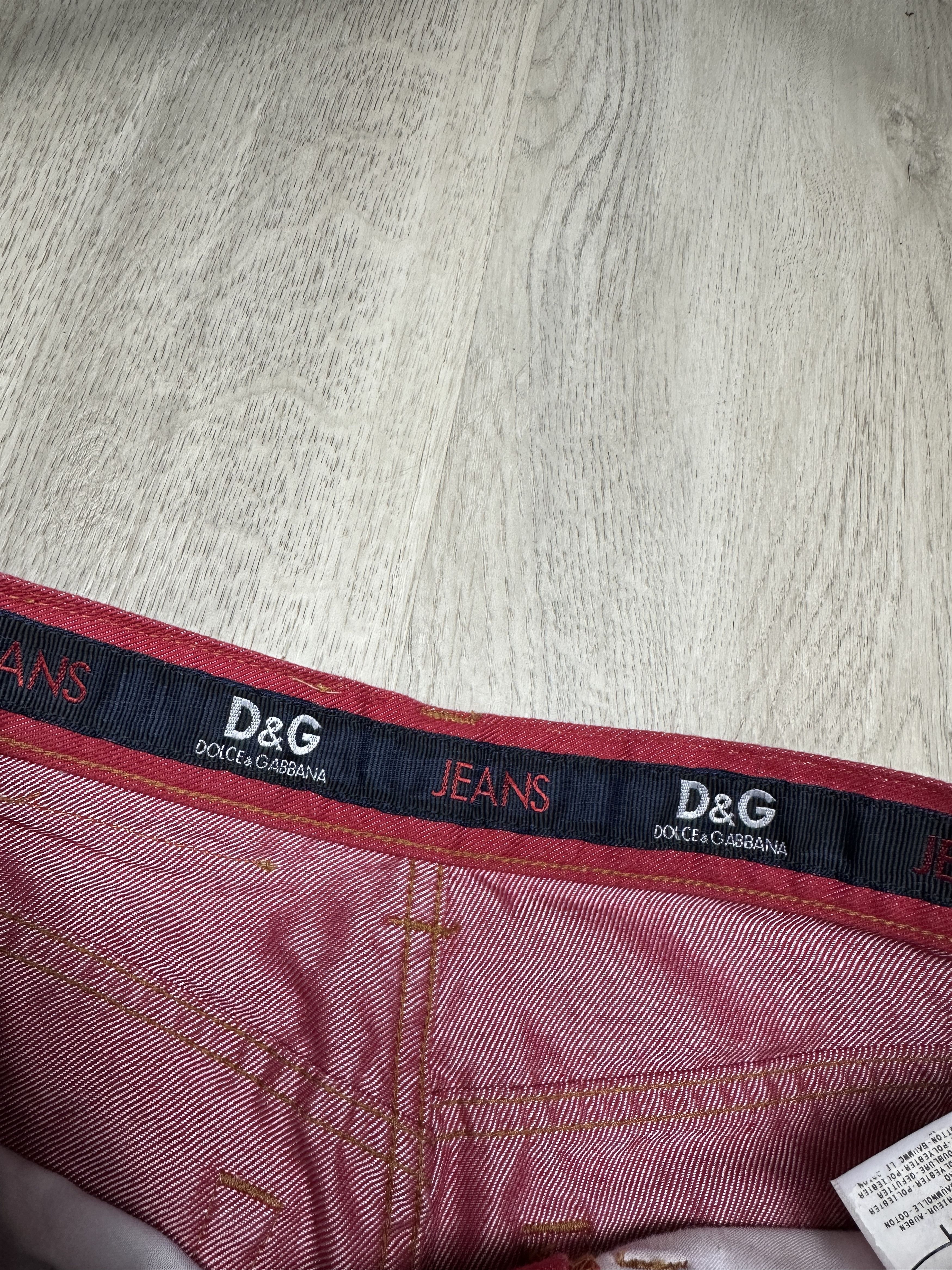 Dolce & Gabbana Dolce & Gabbana Vintage Womens Denim Pants Jeans Size 27" / US 4 / IT 40 - 9 Thumbnail