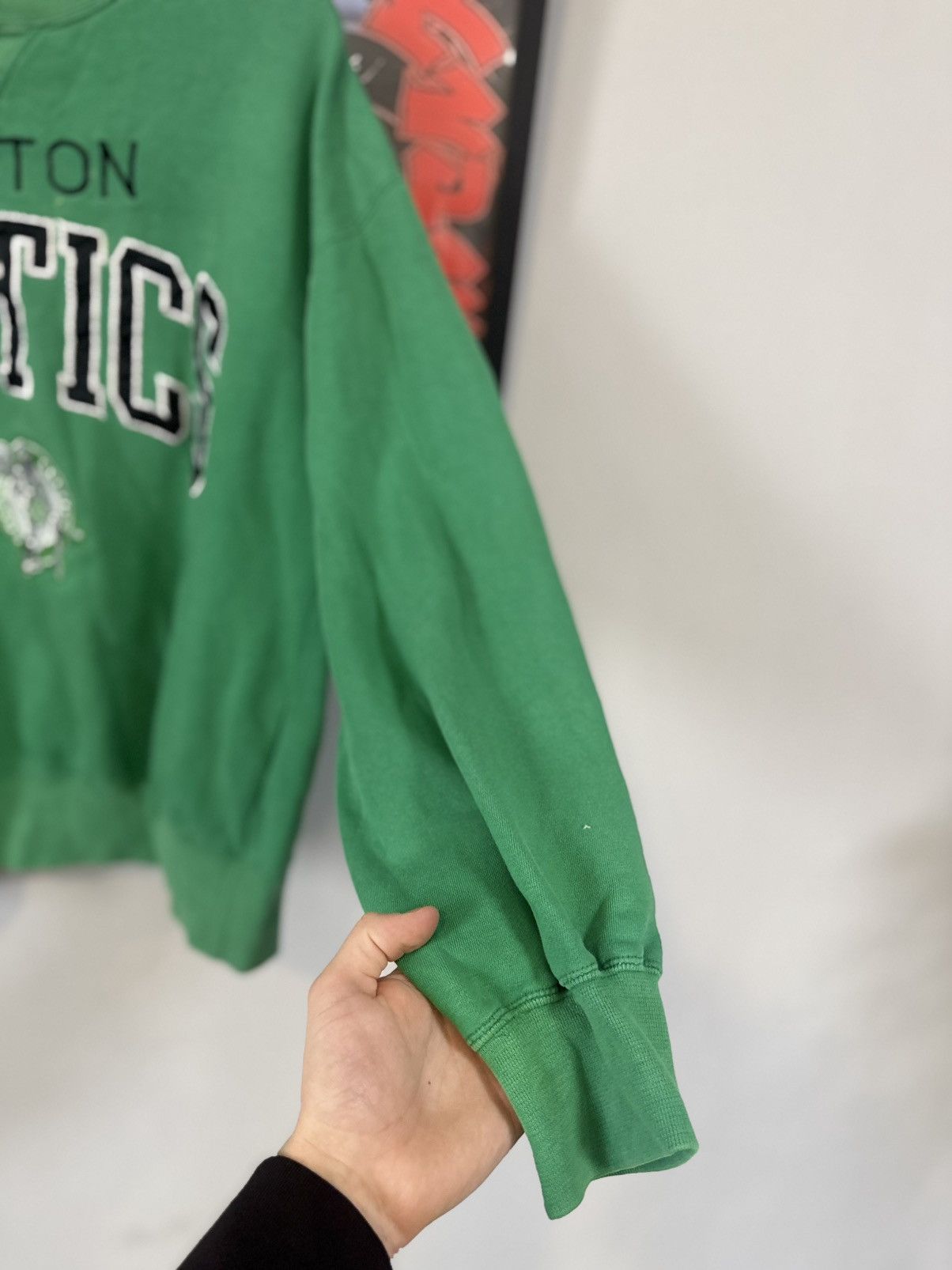 NBA Vintage 90s Boston Celtics Starter Sweatshirt Size US L / EU 52-54 / 3 - 11 Thumbnail