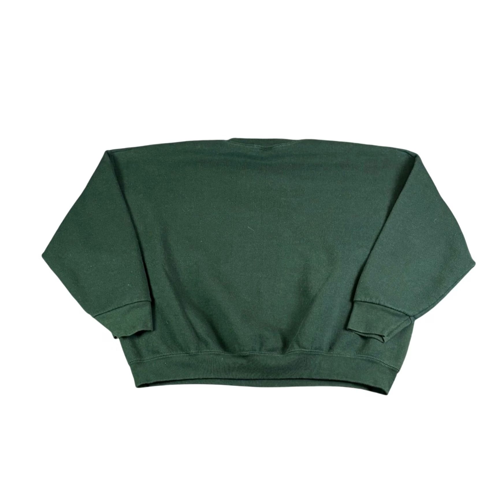Mickey & Co. VINTAGE Mickey & Co Disney Sweatshirt 3XL Green Embroidered Crew Neck Giant Graphic Print Men Mens Size US XXL / EU 58 / 5 - 2 Thumbnail