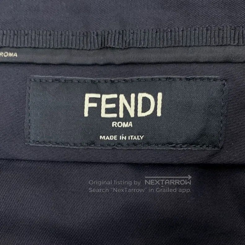 Fendi Fendi Dark brown logo all-over print casual shorts Size US 30 / EU 46 - 5 Thumbnail