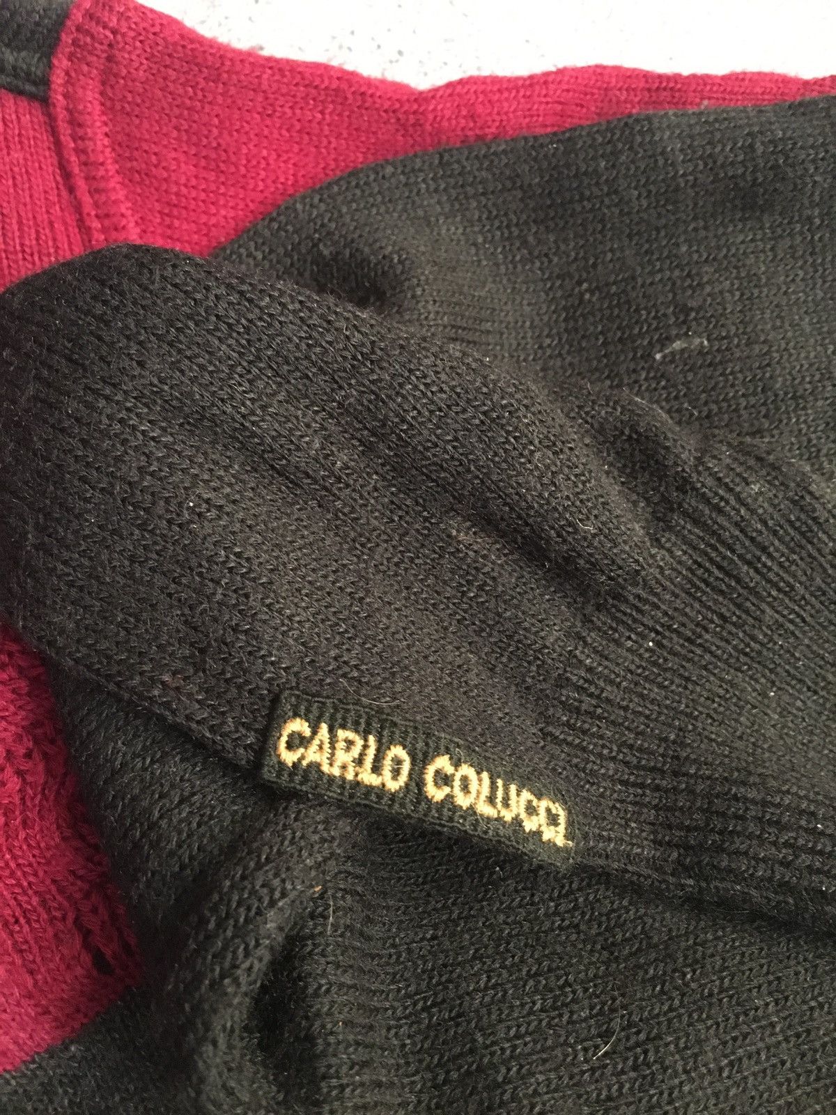 Carlo Colucci 👣Carlo Colucci Vintage Coogi Style Knit Y2K Style Sweater Size US L / EU 52-54 / 3 - 4 Thumbnail