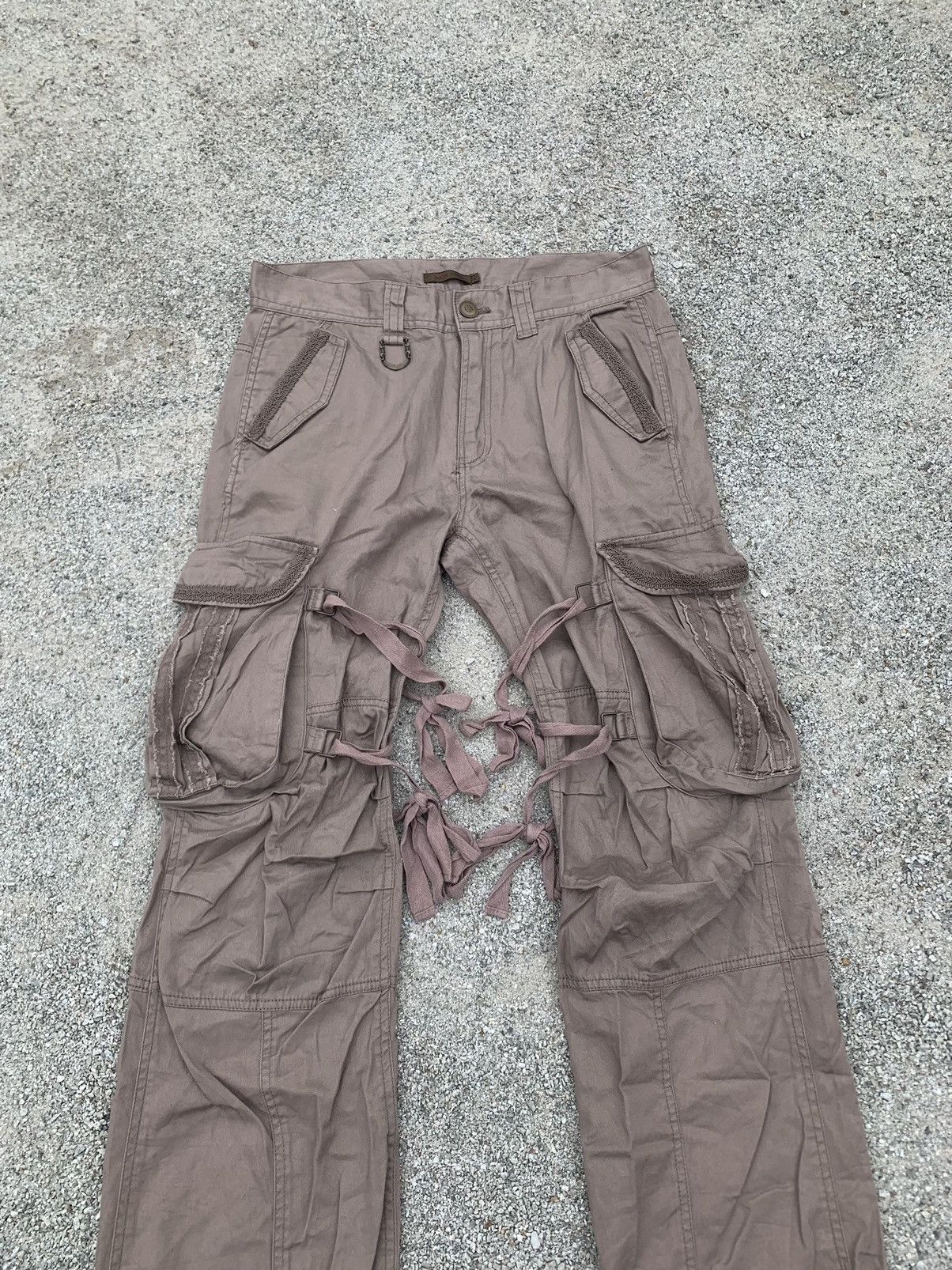 If Six Was Nine × Le Grande Bleu (L.G.B.) 💥Bondage💥Dack Dive Cargo Pants Size US 32 / EU 48 - 2 Thumbnail
