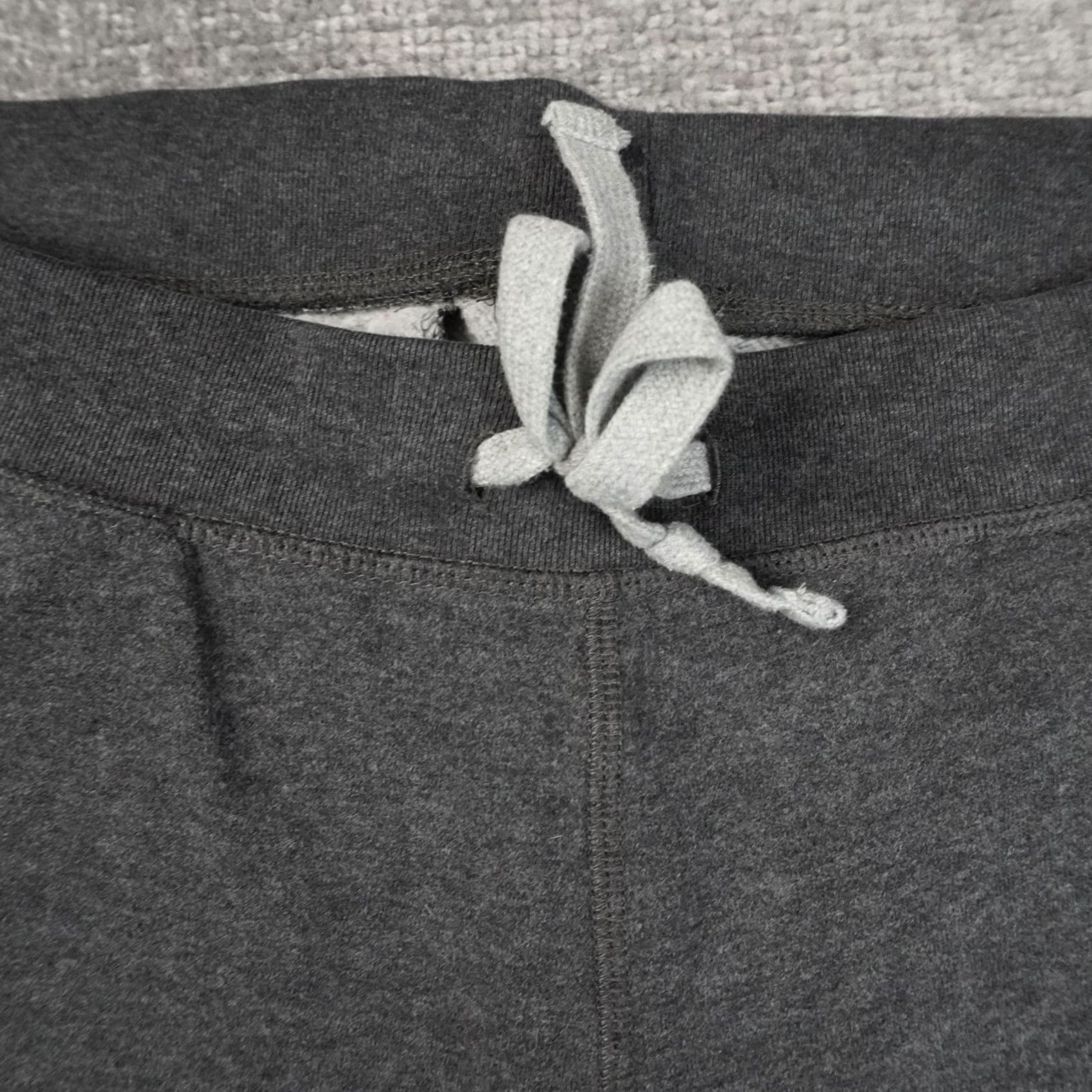 Nautica Nautica Athletic Sweatpants Mens Medium Gray Drawstring Pockets Activewear Fatigue Logo Moisture Wicking Regular Fit Size US 31 - 7 Thumbnail