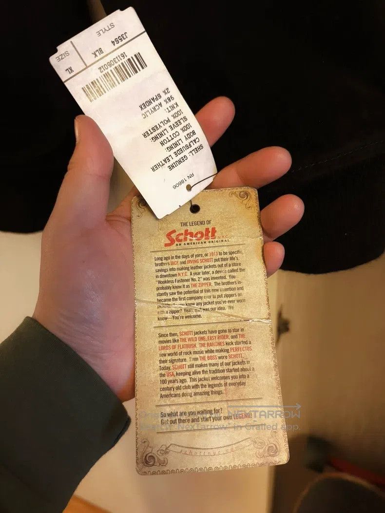 Schott Schott Suede A1 jacket Size US XL / EU 56 / 4 - 6 Thumbnail