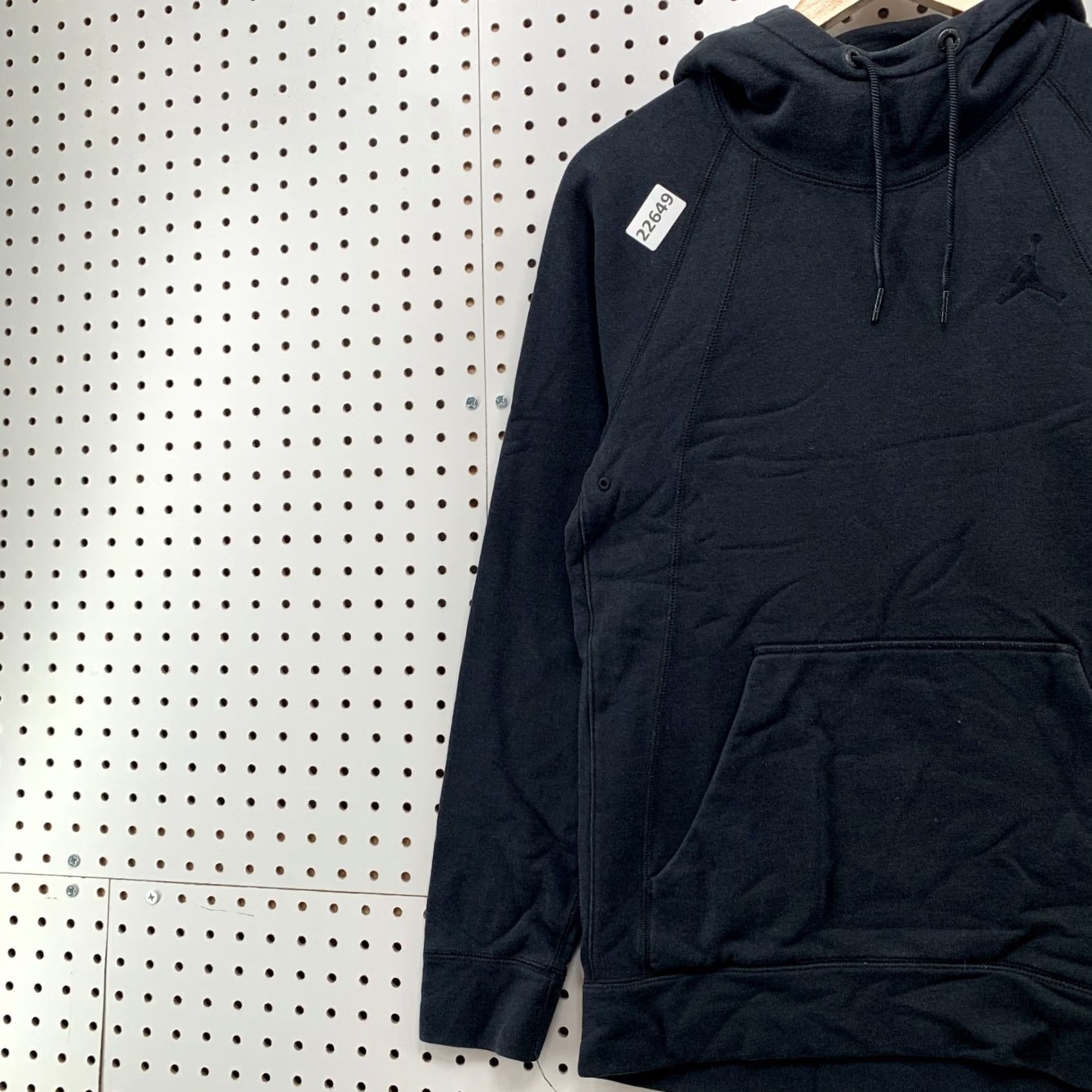 Jordan Brand VINTAGE Jordan Hooded Sweatshirt Mens Small Tonal Jumpman 18x27 Hoodie Pullover Size US S / EU 44-46 / 1 - 3 Thumbnail