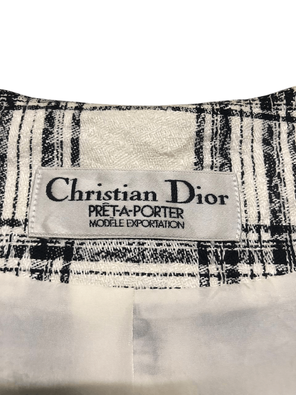 Christian Dior Monsieur × Dior Christian Dior Tartan No Collar Short Sleeve Coat Jacket Size M / US 6-8 / IT 42-44 - 12 Thumbnail