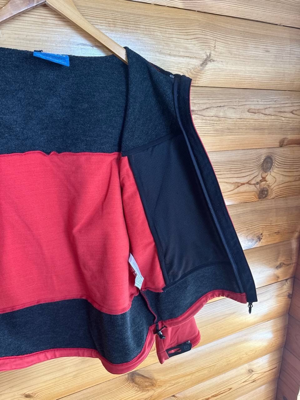 ORTOVOX Ortovox Merino Vest Red Nanosphere Full Zip Outdoor Hiking Size US M / EU 48-50 / 2 - 2 Thumbnail
