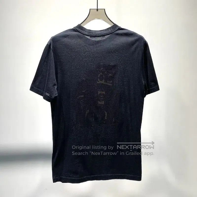 Louis Vuitton Louis Vuitton Black Cotton Men's T-Shirt . Size US M / EU 48-50 / 2 - 2 Thumbnail