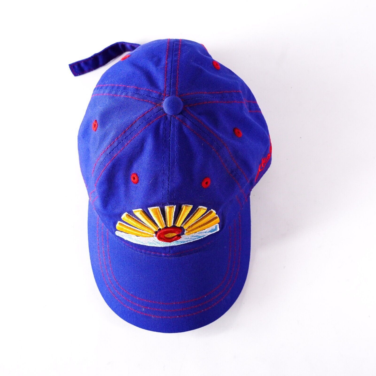 Other Colorado Flag Sunrise Mountain Baseball Hat Visor Cap Blue Size ONE SIZE - 5 Thumbnail