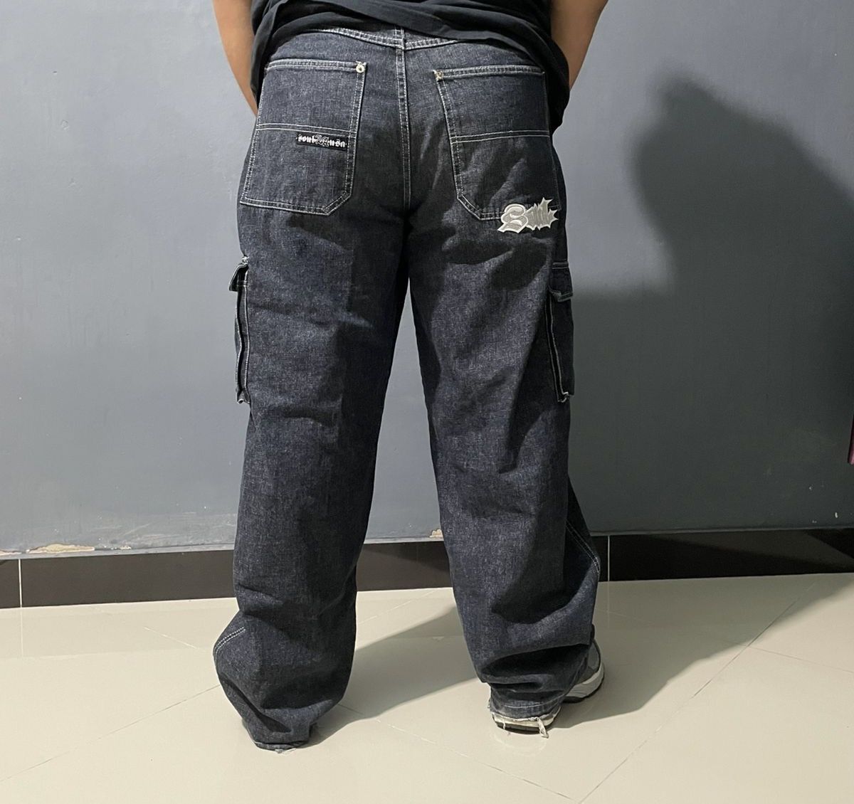 JNCO × Japanese Brand × Vintage Vintage soul los angeles baggy jeans Size US 33 - 5 Thumbnail