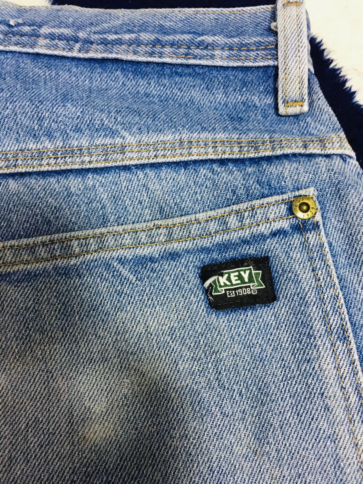Other Key Carpenter Double Knee Dirty Distressed Jeans (17) Size US 30 / EU 46 - 18 Thumbnail