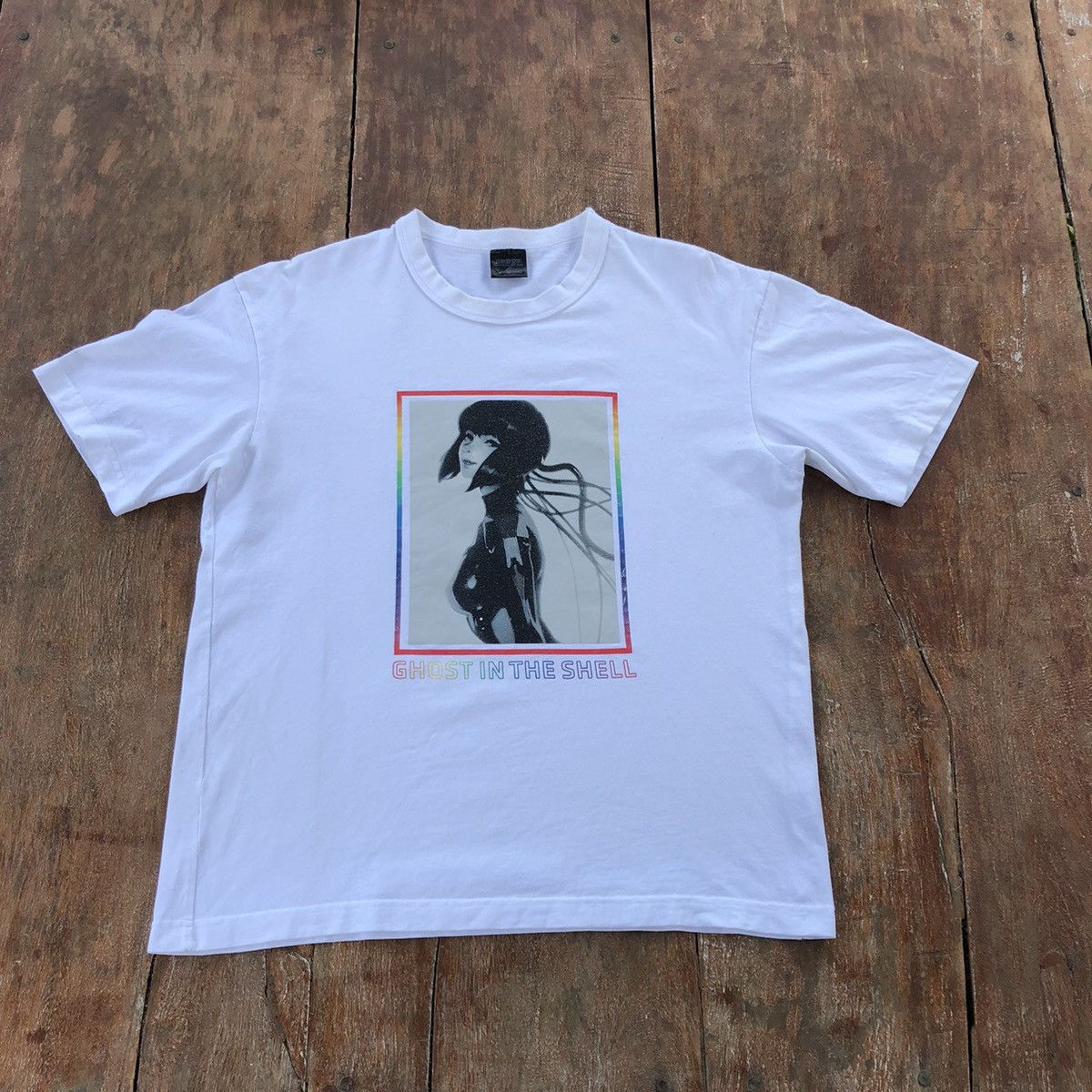 Anime Vintage Movie Anime Ghost In The Shell Rare T Shirt Size US L / EU 52-54 / 3 - 2 Thumbnail