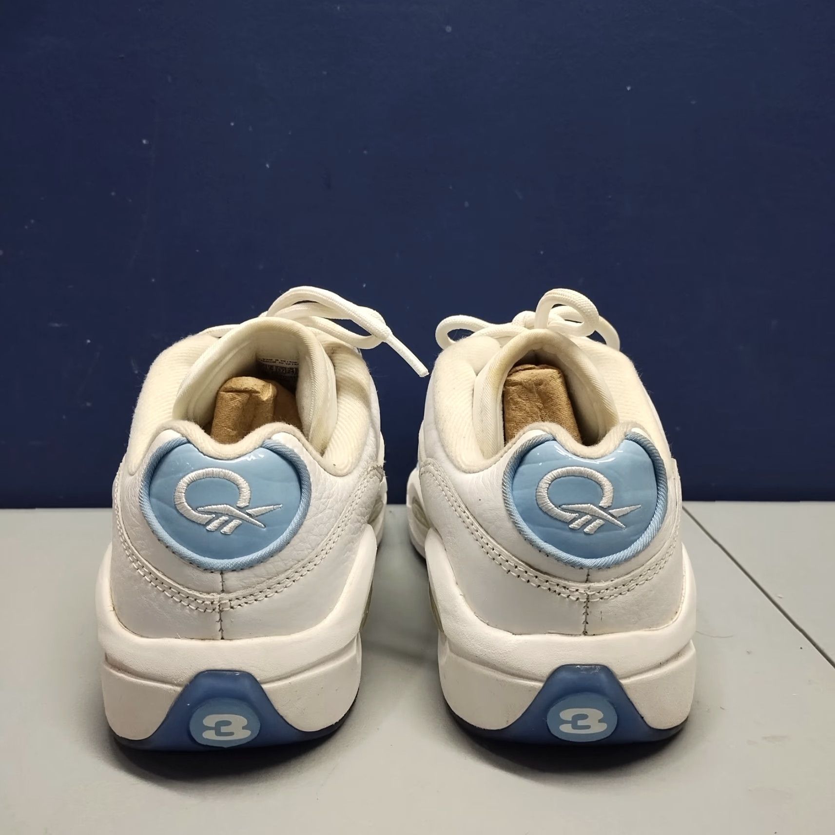 Reebok Reebok Question Low Iverson Patent Leather Sneakers Womens 5.5 Fluid Blue FY2345 S5.5 Womens Sneakers Blue 90s? Size US 6 / IT 36 - 3 Thumbnail