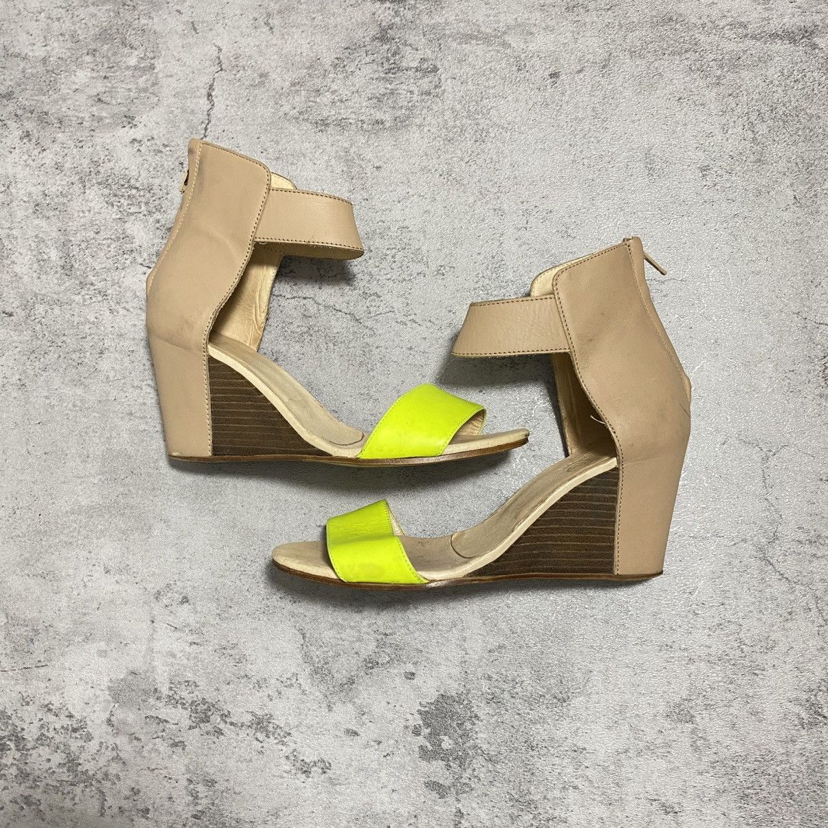 Maison Margiela MM⑥ MAISON MARTIN MARGIELA ANKLE WEDGE SANDALS Size US 6 / IT 36 - 4 Thumbnail