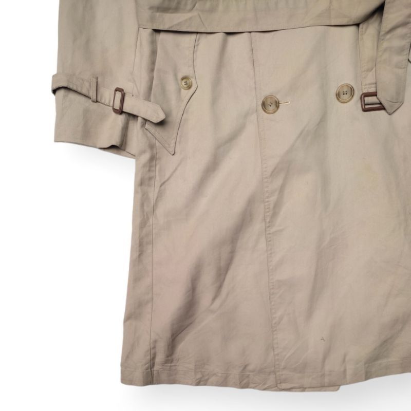 Christian Dior Monsieur Christian Dior Vintage Trench Coat Jacket Size M / US 6-8 / IT 42-44 - 6 Thumbnail