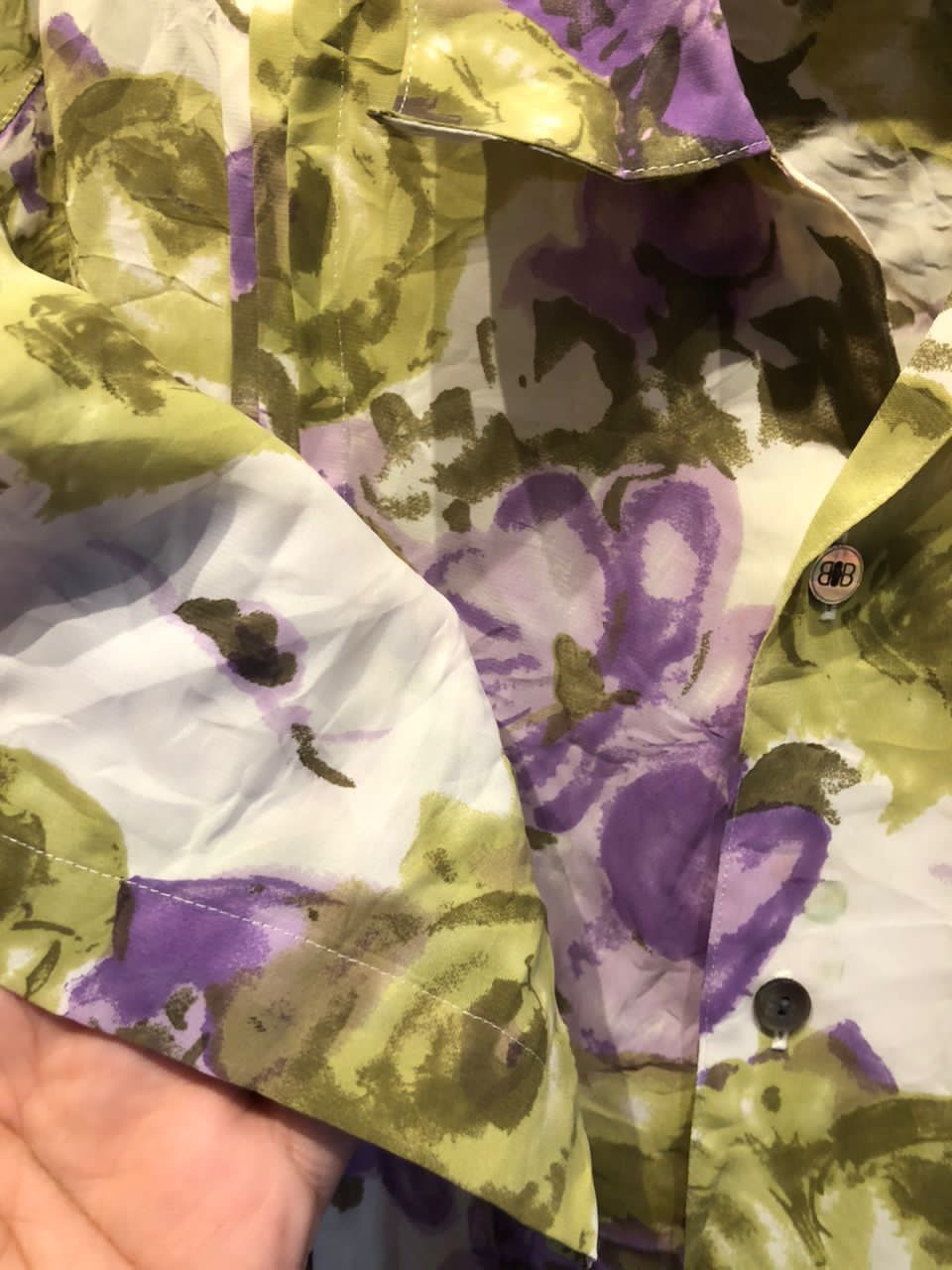 Vintage Balenciaga Floral Shirt