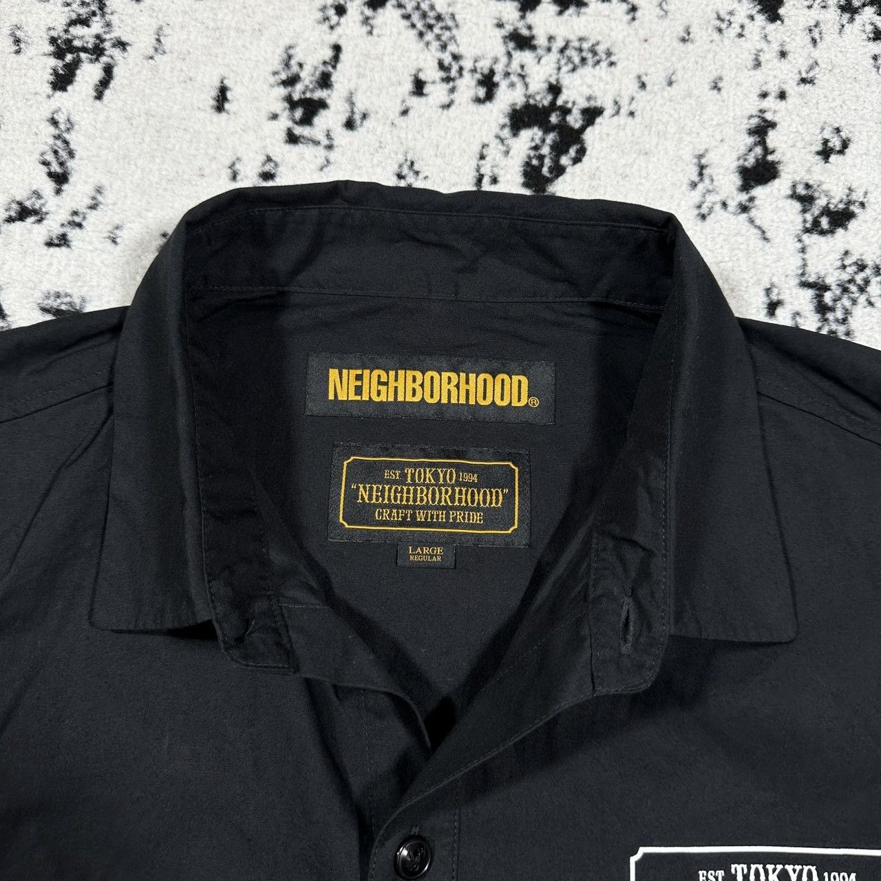 Japanese Brand × Neighborhood NEIGHBORHOOD CLASSIC WORK / C-SHIRT SS 2018 Size US L / EU 52-54 / 3 - 5 Thumbnail