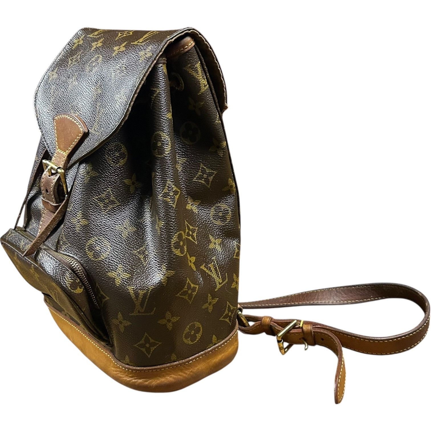 Louis Vuitton Louis Vuitton Authentic Vintage Montsouris Monogram Backpack Size ONE SIZE - 5 Thumbnail