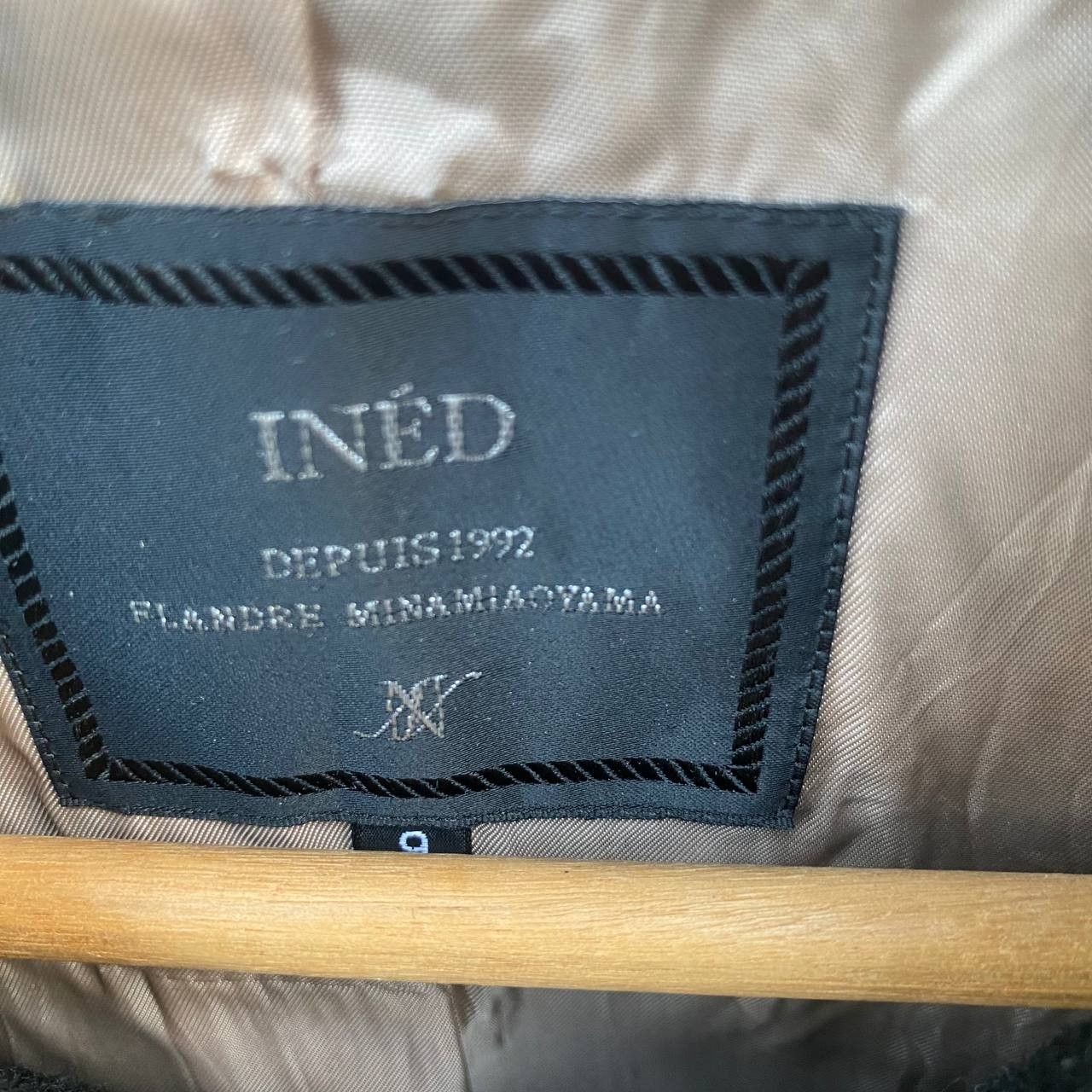 Japanese Brand Ined by Yohji Yamamoto Wool Crop Blazer Coat Jacket Size S / US 4 / IT 40 - 2 Thumbnail