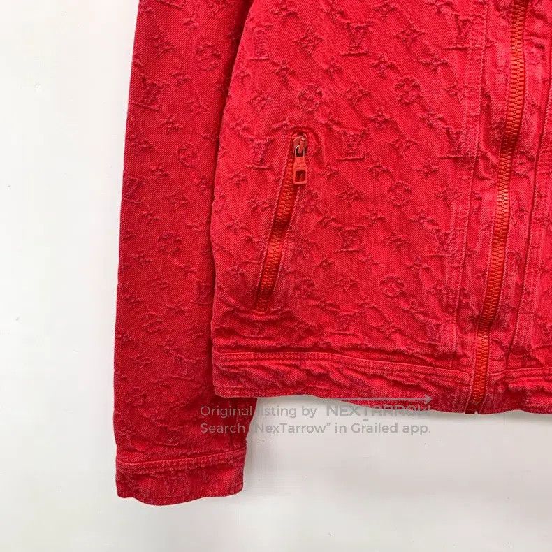 Louis Vuitton Louis Vuitton Monogram red logo full-print cotton lapel zi Size US M / EU 48-50 / 2 - 4 Thumbnail