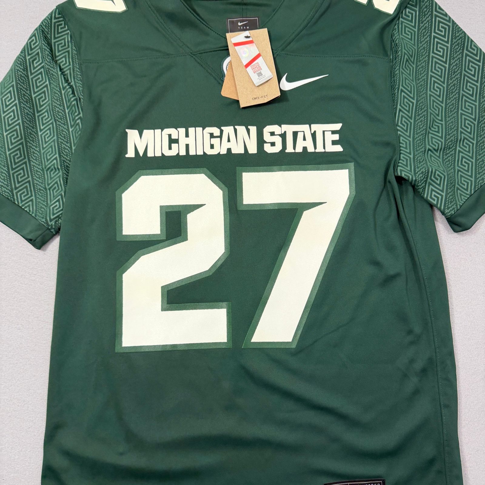 Nike Nike Michigan State Spartans Cal Haladay Jersey Adult Small Size US S / EU 44-46 / 1 - 2 Thumbnail