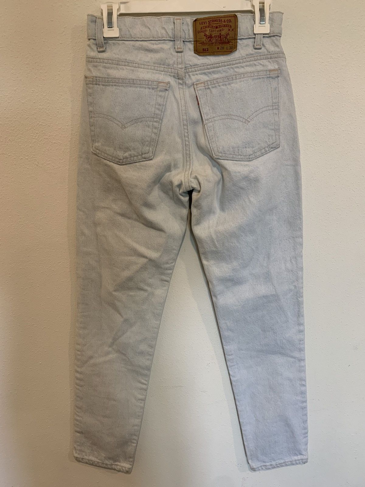 Levi's Vintage Clothing 90s faded levis 512 Size US 28 / EU 44 - 7 Thumbnail