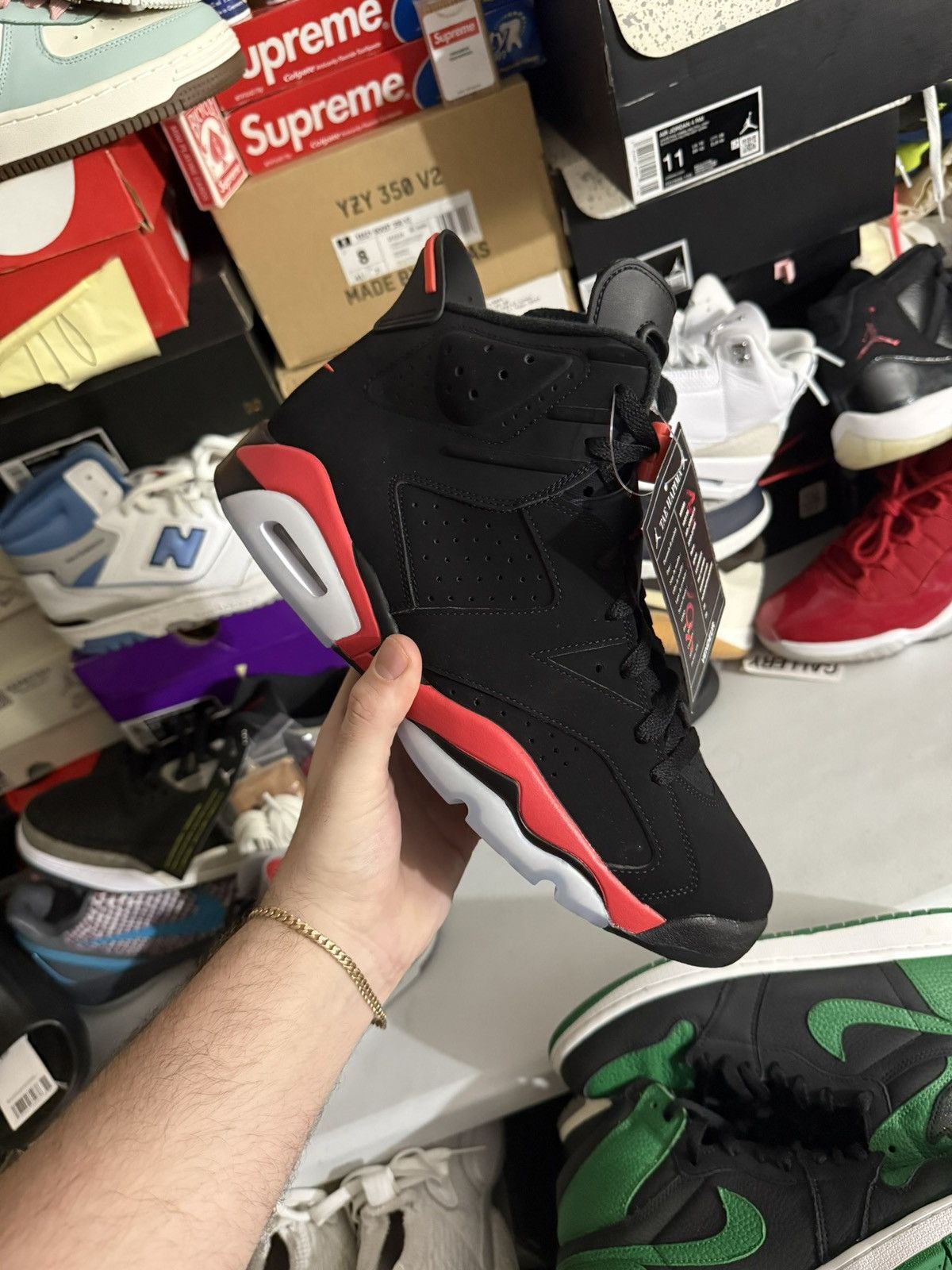 Jordan Brand Jordan retro 6 infrared sz 12/13 Size US 12 / EU 45 - 1 Thumbnail