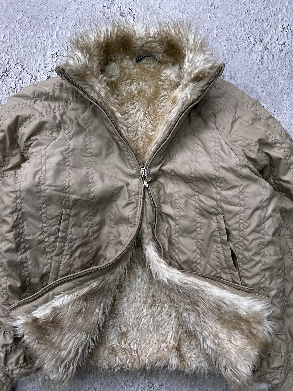 If Six Was Nine × Japanese Brand × Le Grande Bleu (L.G.B.) CRAZY LGB IF SIX WAS NINE STYLE FUR HOOD JACKET Y2K Size US S / EU 44-46 / 1 - 2 Thumbnail