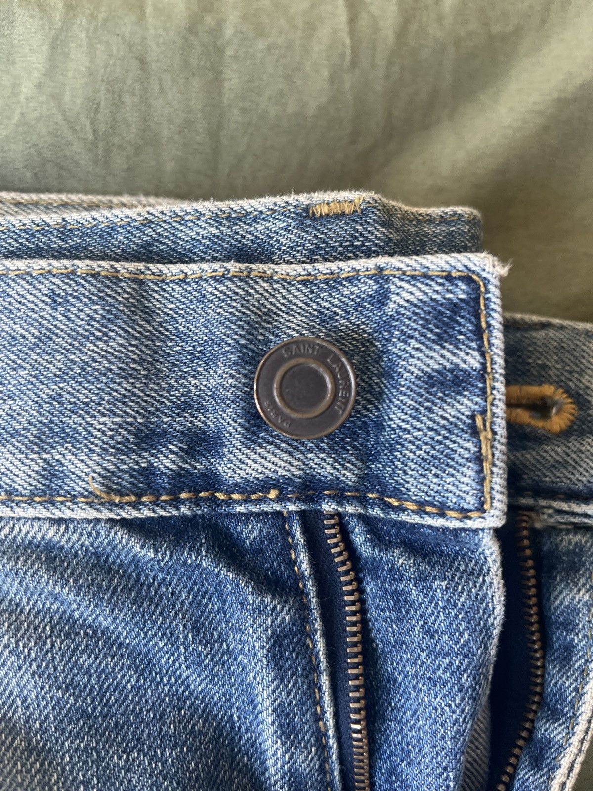 Saint Laurent Paris Saint Laurent D02 M/SK - LW Jeans Size US 32 / EU 48 - 6 Thumbnail