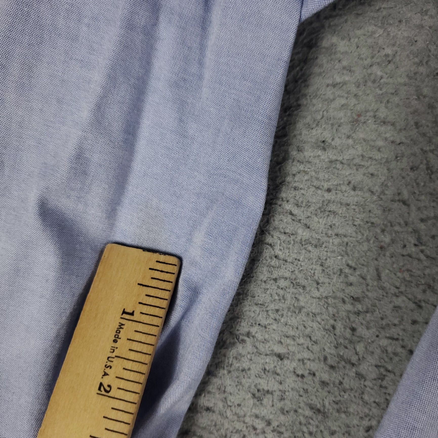 Ralph Lauren Ralph Lauren Blue Dress Shirt Men's Size 16 Long Sleeve Button-Up Regular Fit Size 42R - 3 Thumbnail