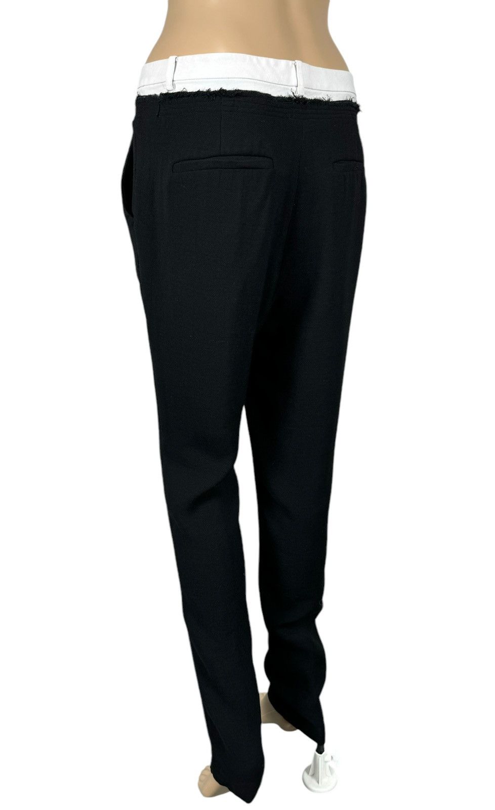 Helmut Lang Helmut Lang Archive Double Waist Pants Wool-Silk size 2 Size 27" / US 4 / IT 40 - 6 Thumbnail