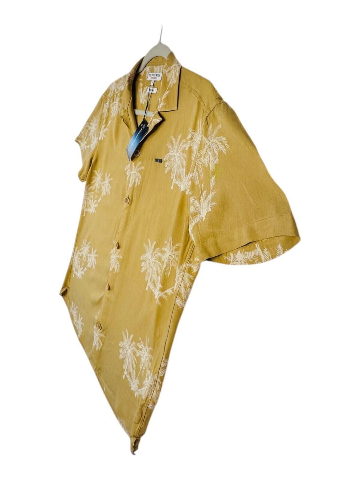 U.S. Polo Assn. U.S. Polo Assn. Shirt Men's UK Size S Yellow Palm Tree Size US S / EU 44-46 / 1 - 4 Thumbnail