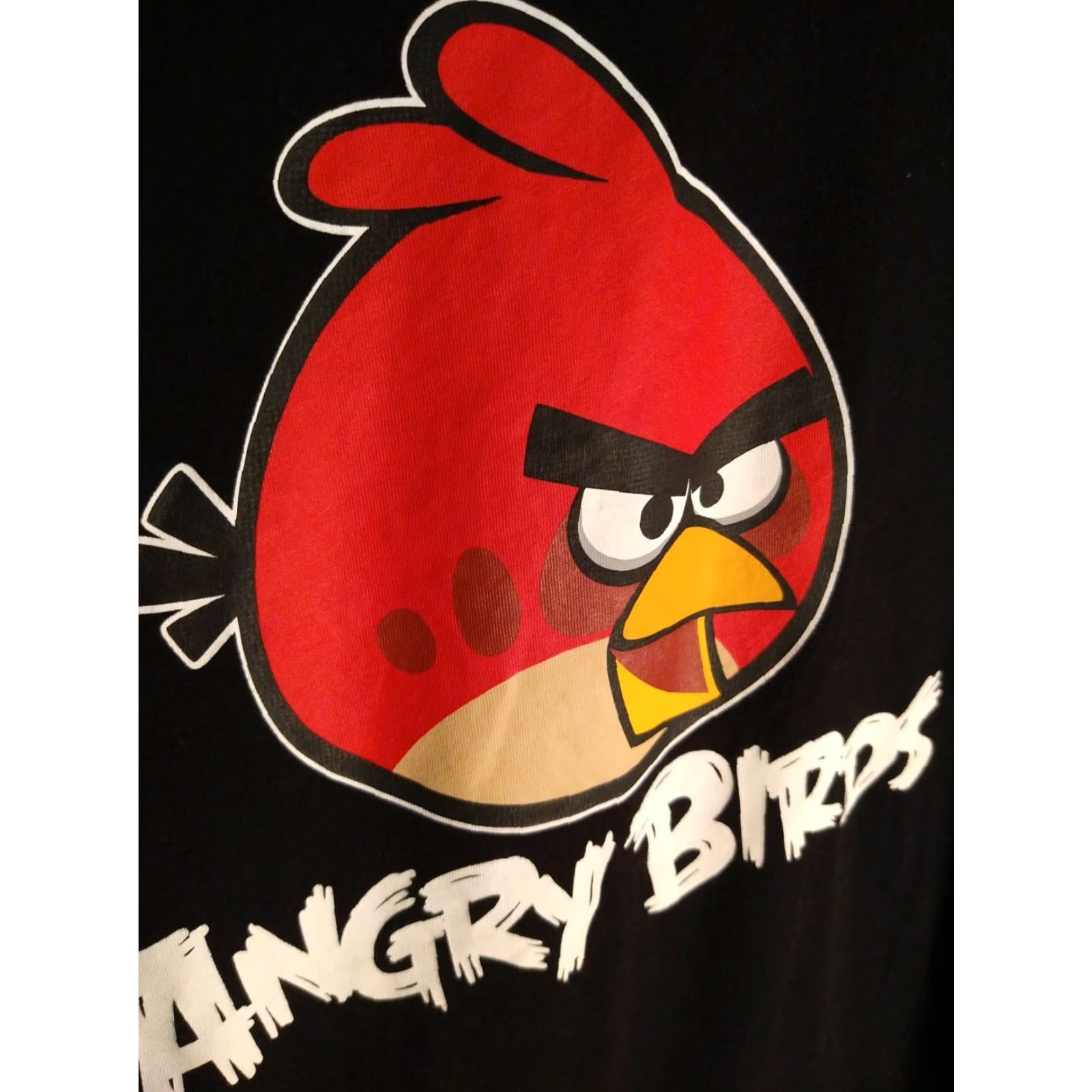 Vintage VINTAGE Angry Birds T-shirt XL License Branded Tag Men Black 100% Cotton Size US XL / EU 56 / 4 - 3 Thumbnail