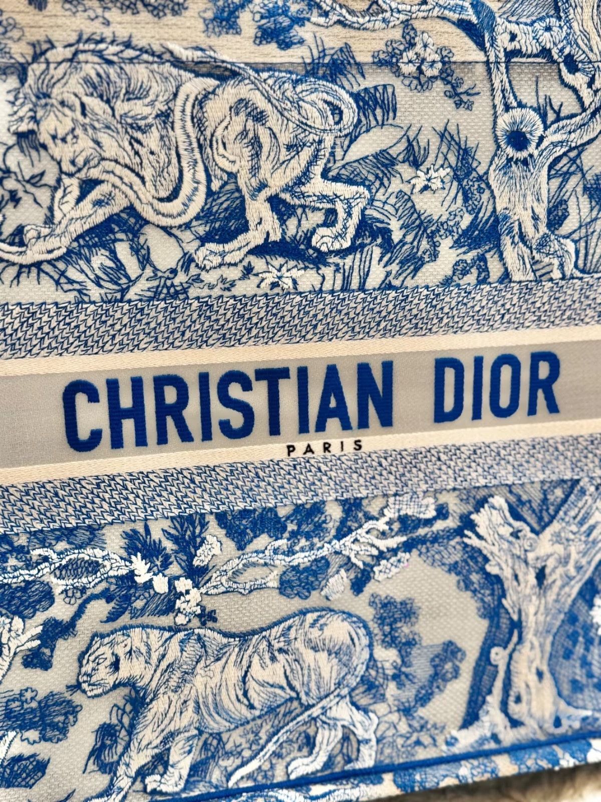 Christian Dior Monsieur Christian Dior Tote Bag DIORIVERA Mykonos Special Edition Size ONE SIZE - 5 Thumbnail
