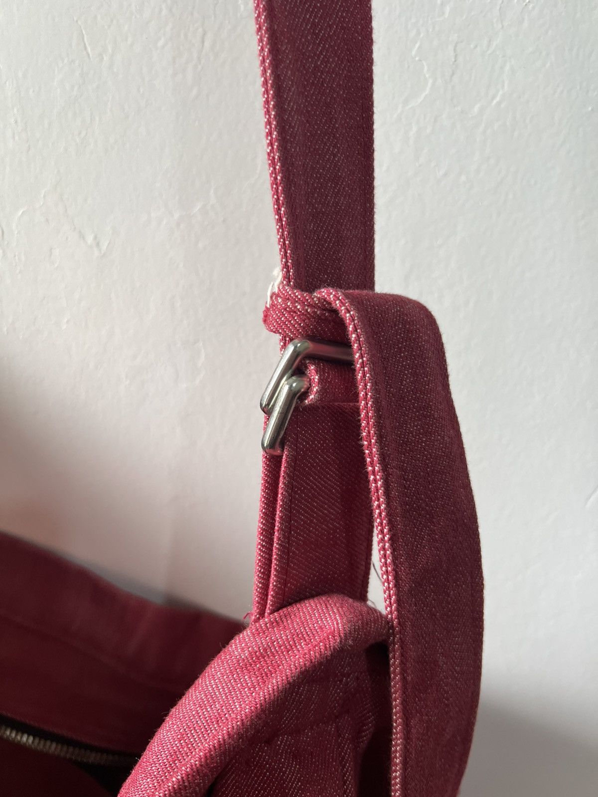 Other Red Selvedge Denim Custom Made Shoulder Bag Size ONE SIZE - 3 Thumbnail