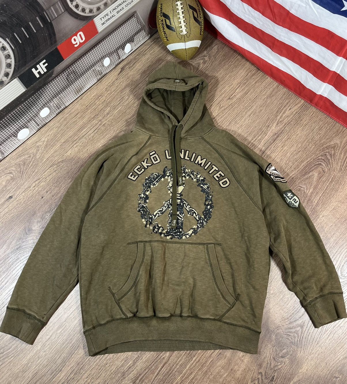 Ecko Unltd. Vintage Rare Ecko UNLTD Hoodie Limited Master Piece Collec.. Size US L / EU 52-54 / 3 - 1 Thumbnail