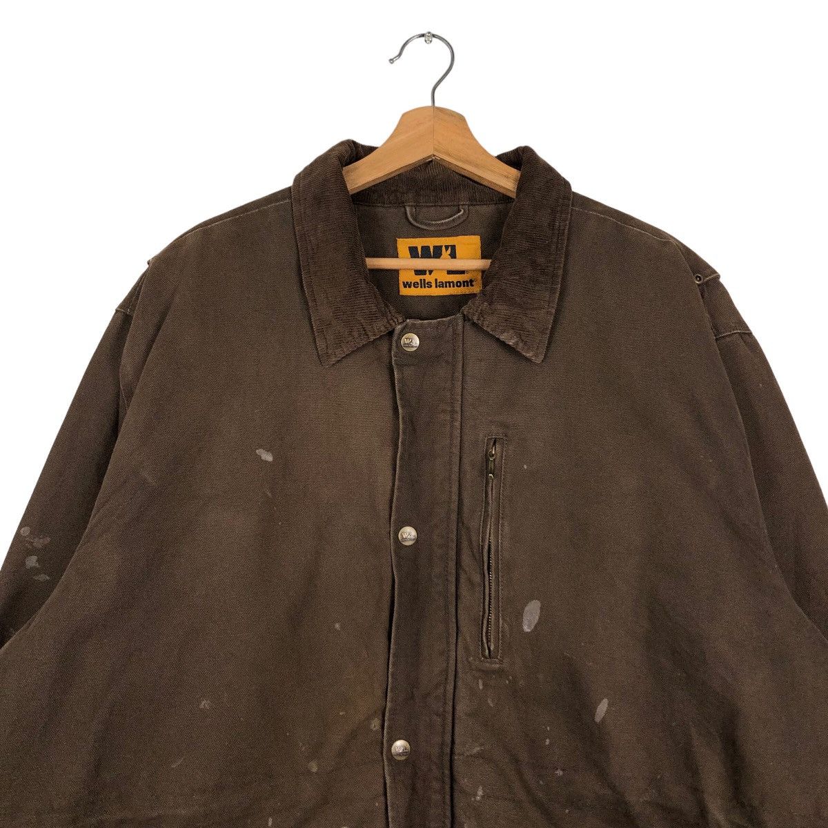 Japanese Brand Vintage Detroit Chore Work Jacket Wells Lamont Usa Garments Size US XL / EU 56 / 4 - 3 Thumbnail
